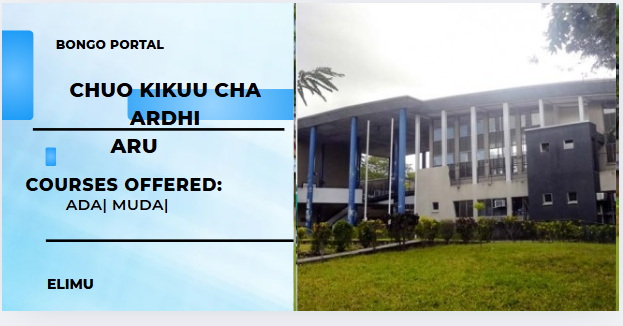 Kozi zinazotolewa chuo kikuu cha Ardhi