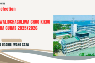 Majina Waliochaguliwa Chuo Kikuu Cha Bugando (CUHAS Selected Applicants) 2025/2026