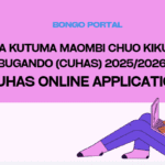 Jinsi ya Kutuma Maombi ya Chuo Cha Bugando (CUHAS) 2025/2026
