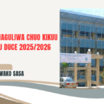 Majina Waliochaguliwa Chuo Kikuu Cha DUCE 2025/2026 (DUCE Selected Applicants)