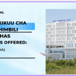 kozi zinazotolewa muhimbili (MUHAS)