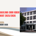 Waliochaguliwa Chuo Kikuu cha Sayansi & Teknolojia Mbeya 2025/2026 (MUST Selected Applicants)
