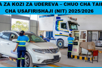 Ada Za Kozi Za Udereva – Chuo Cha Taifa Cha Usafirishaji (NIT) 2025/2026