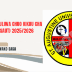 Waliochaguliwa Chuo Kikuu Cha St. Augustine (SAUT) 2025/2026 (SAUT Selected Applicants)