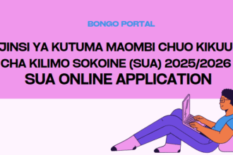 Jinsi ya Kutuma Maombi Chuo Kikuu cha Kilimo Sokoine (SUA) 2025/2026