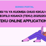 Jinsi ya Kutuma Maombi ya Udahili Chuo Kikuu cha Teofilo Kisanji (TEKU) 2025/2026