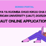 Jinsi ya Kutuma Maombi Udahili Chuo Kikuu cha UAUT 2025/2026