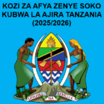KOZI ZA AFYA ZENYE SOKO KUBWA LA AJIRA TANZANIA (2025/2026)