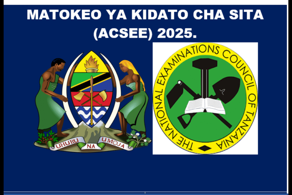 MATOKEO YA KIDATO CHA SITA 2025.