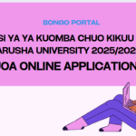 Jinsi ya Kutuma Maombi ya Udahili Chuo Kikuu cha Arusha (UoA) 2025/2026