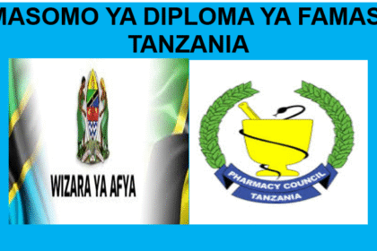 Masomo ya Diploma ya Famasi Tanzania